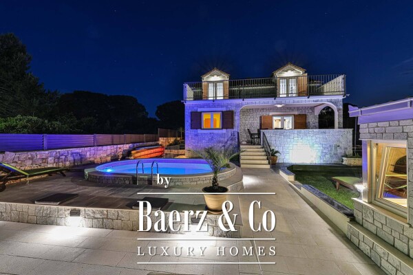 photo 5 The island of Drvenik traditional Dalmatian style villa with yard & swimming pool