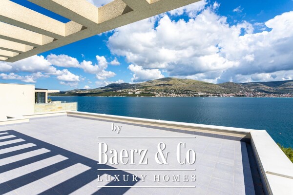 photo 37 Okrug Donji, a beautiful luxury villa in the first row to the sea