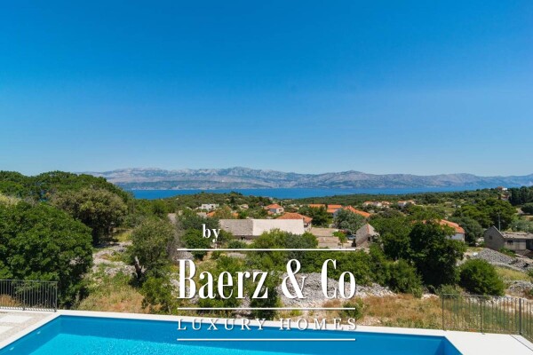 photo 27 Brač, Škrip, luxury villa with pool + building plot 1000 m2 with project