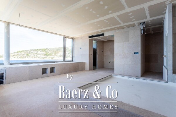 photo 14 Rogoznica, Ražanj, luxury villa under construction in a unique location, first row to the sea