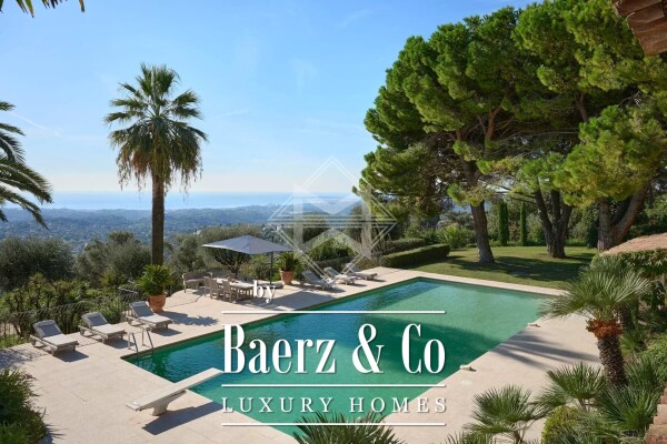 photo 6 Vence - Expansive Estate with Panoramic Sea Views