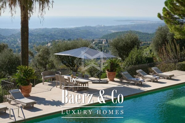 photo 7 Vence - Expansive Estate with Panoramic Sea Views