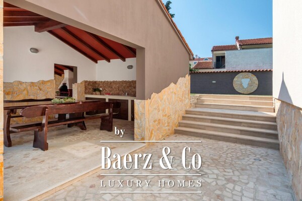 photo 8 Istria, Premantura, unique villa with panoramic views on a large landscaped garden