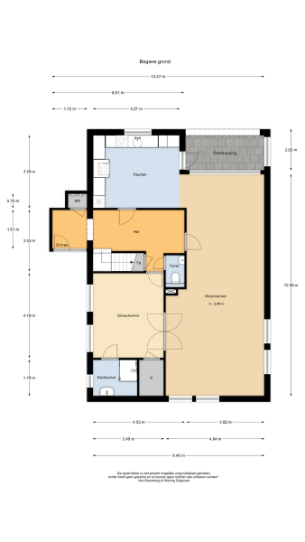 Floor Plan 2 - Oudhuijzerweg 62