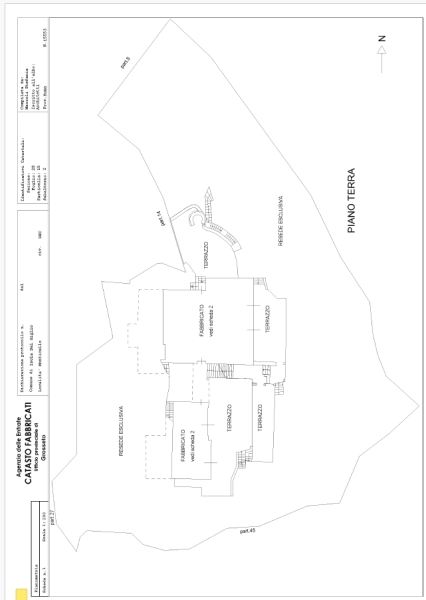Floor Plan 1 - Strada Provinciale Castello 69