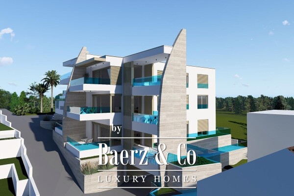 photo 3 Grebaštica, luxury penthouse, with a pool and a sea view, first row to the sea, 91.33 m²