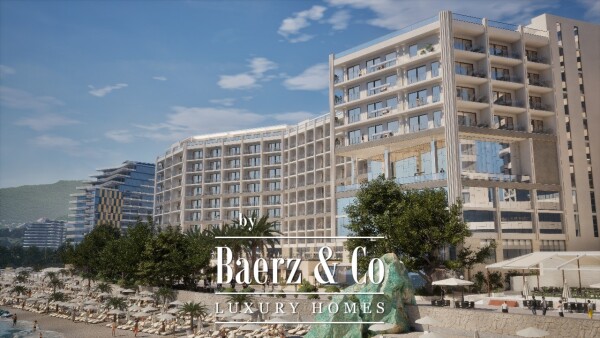 photo 4 Beachfront Apartment for Investment with a Sea View in a 5* Hotel on Budva Riviera