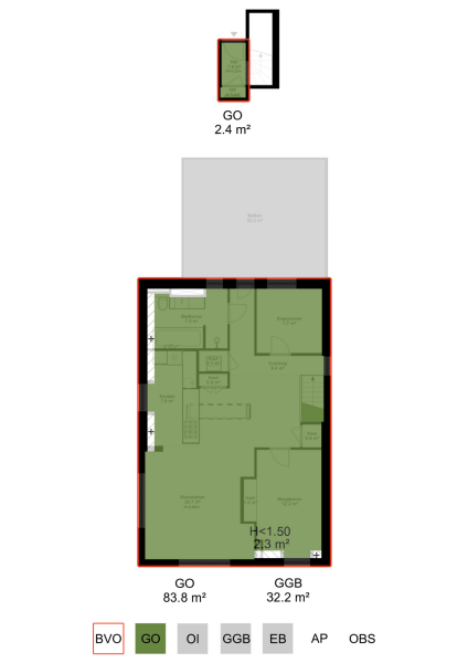 Floor Plan 5 - Bellamystraat 1 3