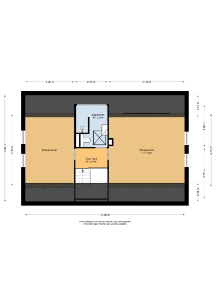 Floor Plan 2 - Dungensesteeg 10