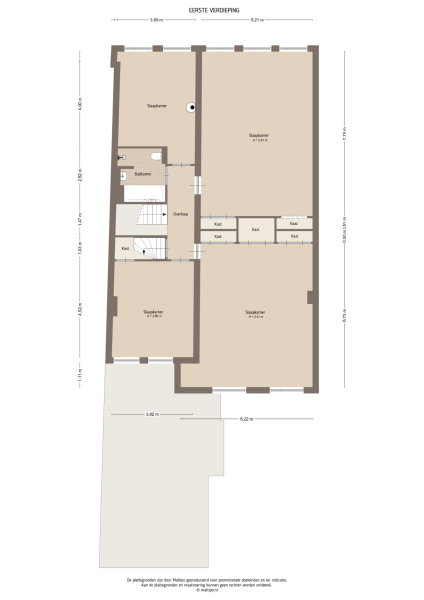 Floor Plan 3 - Gasthuisstraat 12