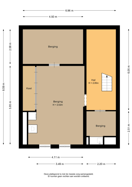 Floor Plan 1 - Monseigneur Boermansstraat 11