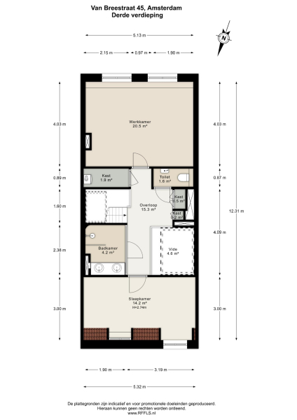 Floor Plan 7 - Van Breestraat 45