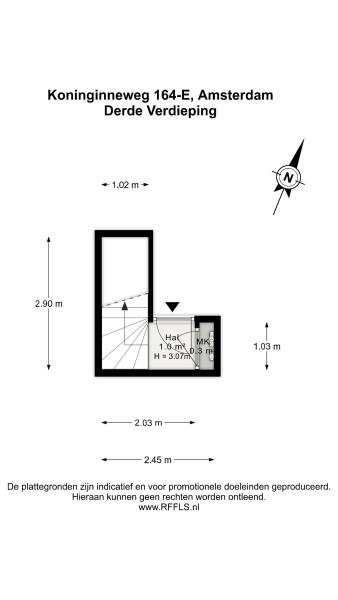 Floor Plan 7 - Koninginneweg 164 E
