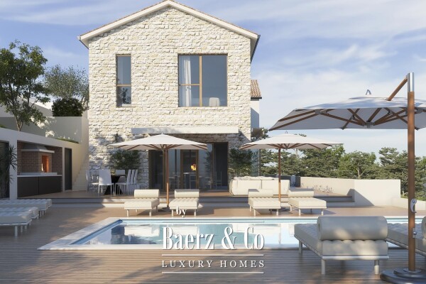 photo 3 Podstrana, unique villa in a secluded location, with open sea views