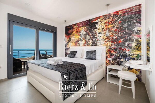 photo 18 Makarska, a beautiful villa with a pool, jacuzzi, and panoramic sea view