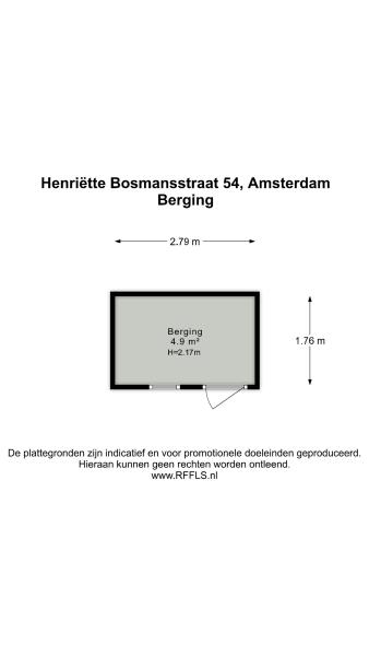Floor Plan 4 - Henriëtte Bosmansstraat 54