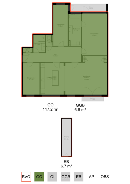 Floor Plan 5 - Stadionweg 162 4