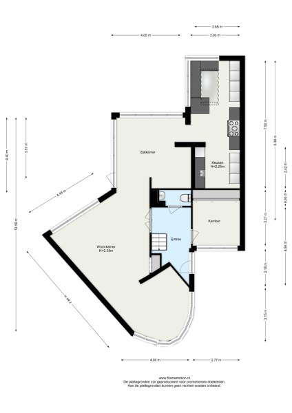 Floor Plan 2 - Leeghwaterweg 10