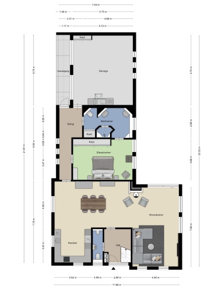 Floor Plan 1 - Wouwbaan 245