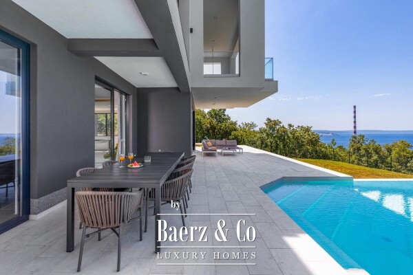 photo 7 Kostrena, luxury villa with panoramic views and a pool