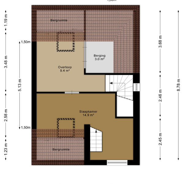 Floor Plan 3 - Distelstraat 7