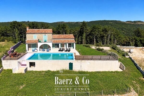 photo 1 Istria, San Silvestar - Authentic Stone Villa with Pool, Privacy and Panoramic Views