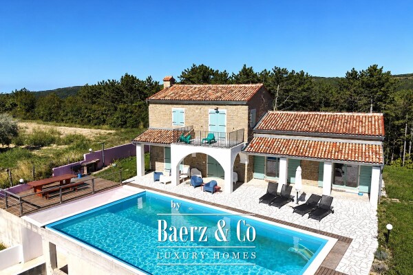 photo 3 Istria, San Silvestar - Authentic Stone Villa with Pool, Privacy and Panoramic Views