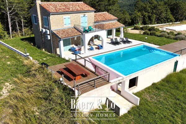 photo 5 Istria, San Silvestar - Authentic Stone Villa with Pool, Privacy and Panoramic Views