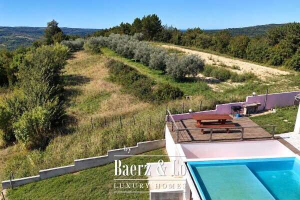 photo 11 Istria, San Silvestar - Authentic Stone Villa with Pool, Privacy and Panoramic Views