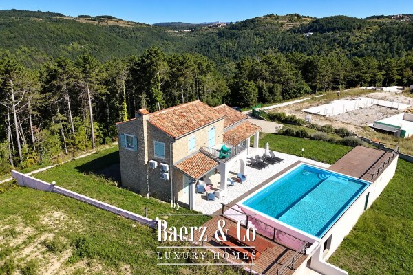 photo 12 Istria, San Silvestar - Authentic Stone Villa with Pool, Privacy and Panoramic Views