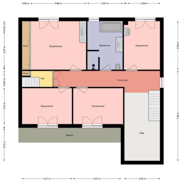 Floor Plan 3 - Broekhem 129