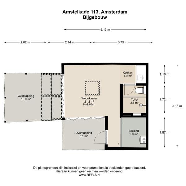 Floor Plan 1 - Amstelkade 113